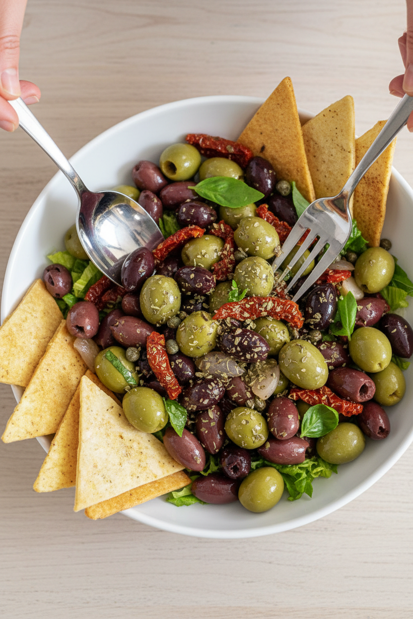 Easy Olive Salad Recipe