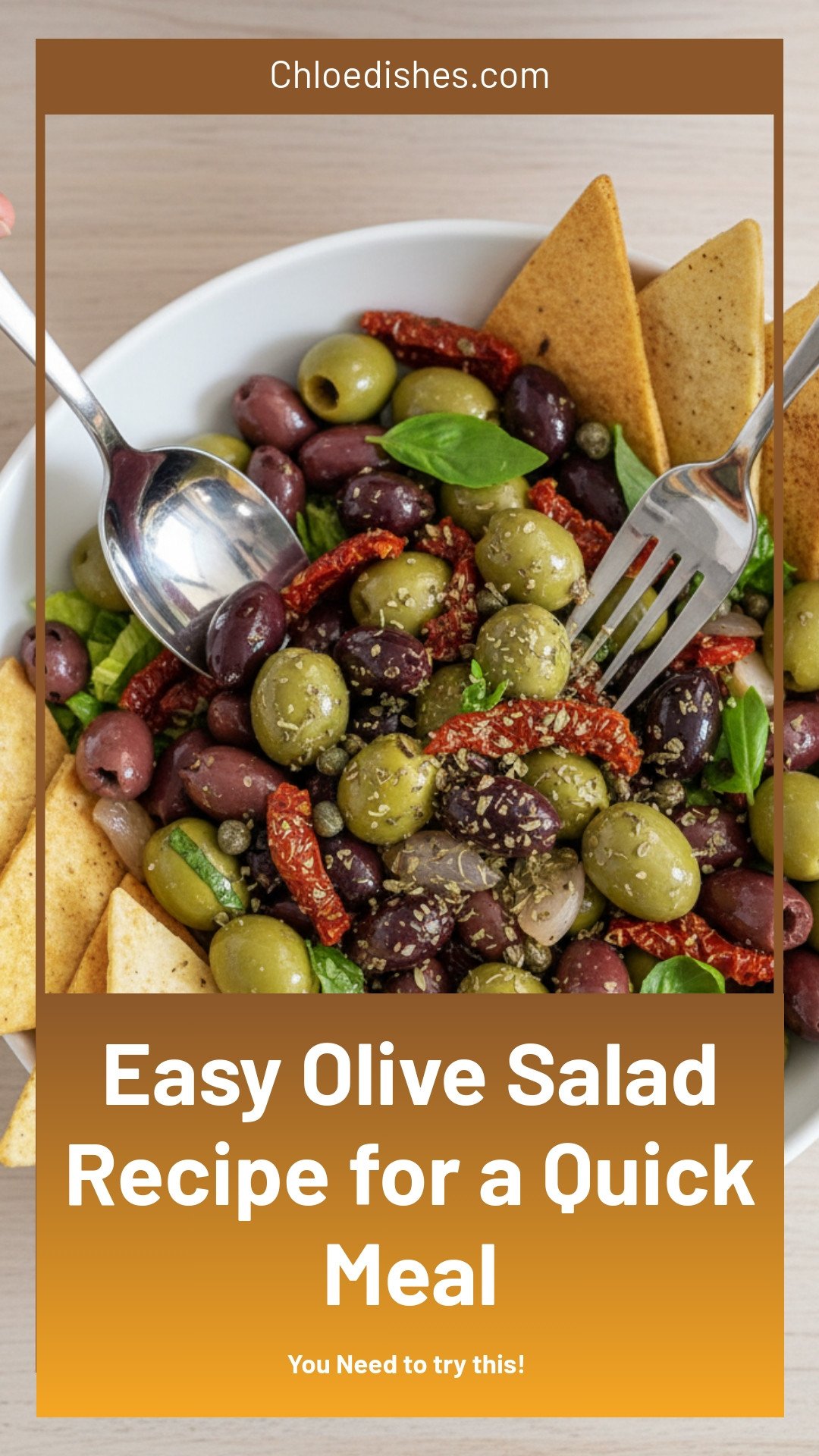 Easy Olive Salad Recipe