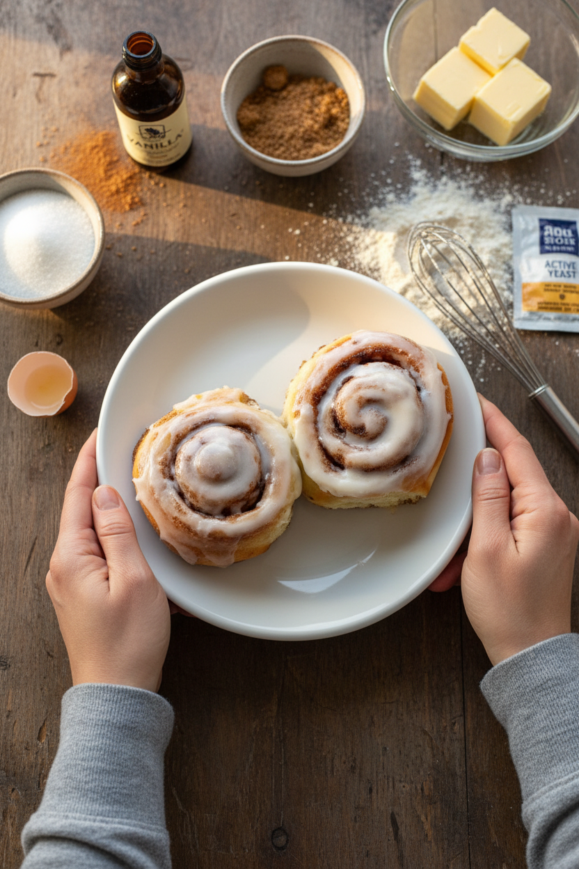 Easy One Hour Cinnamon Rolls Recipe