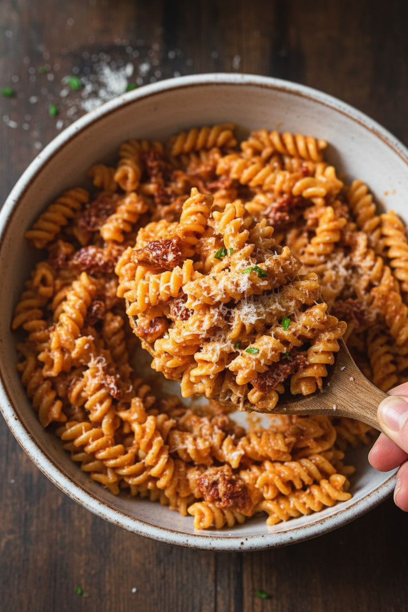 One Pot Creamy Tomato Pasta