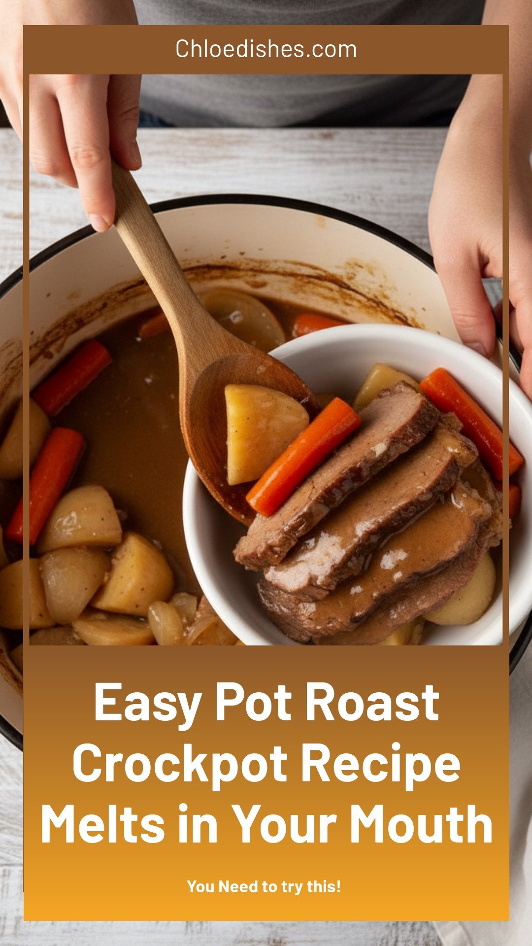 This Easy Pot Roast Crockpot Recipe Will Melt in Your Mouth