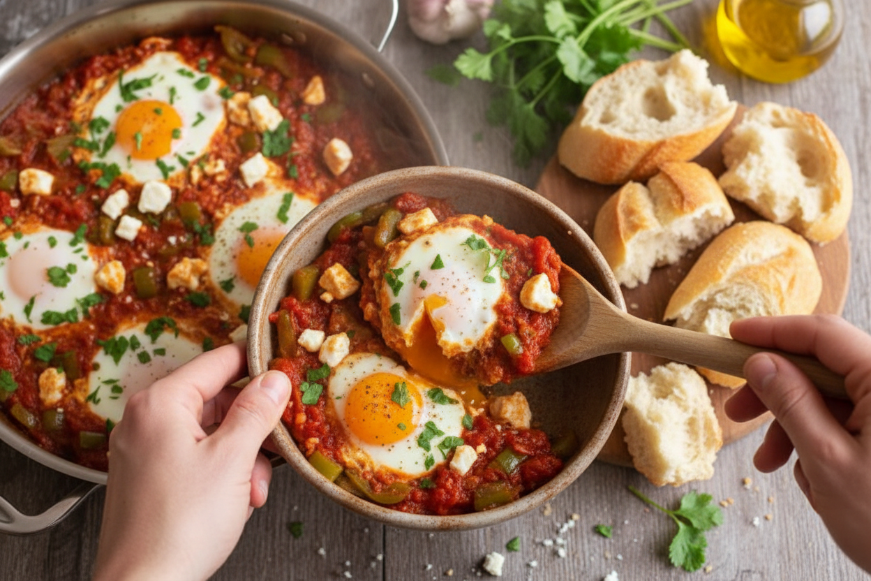 Easy Shakshuka Recipe for Breakfast or Brunch