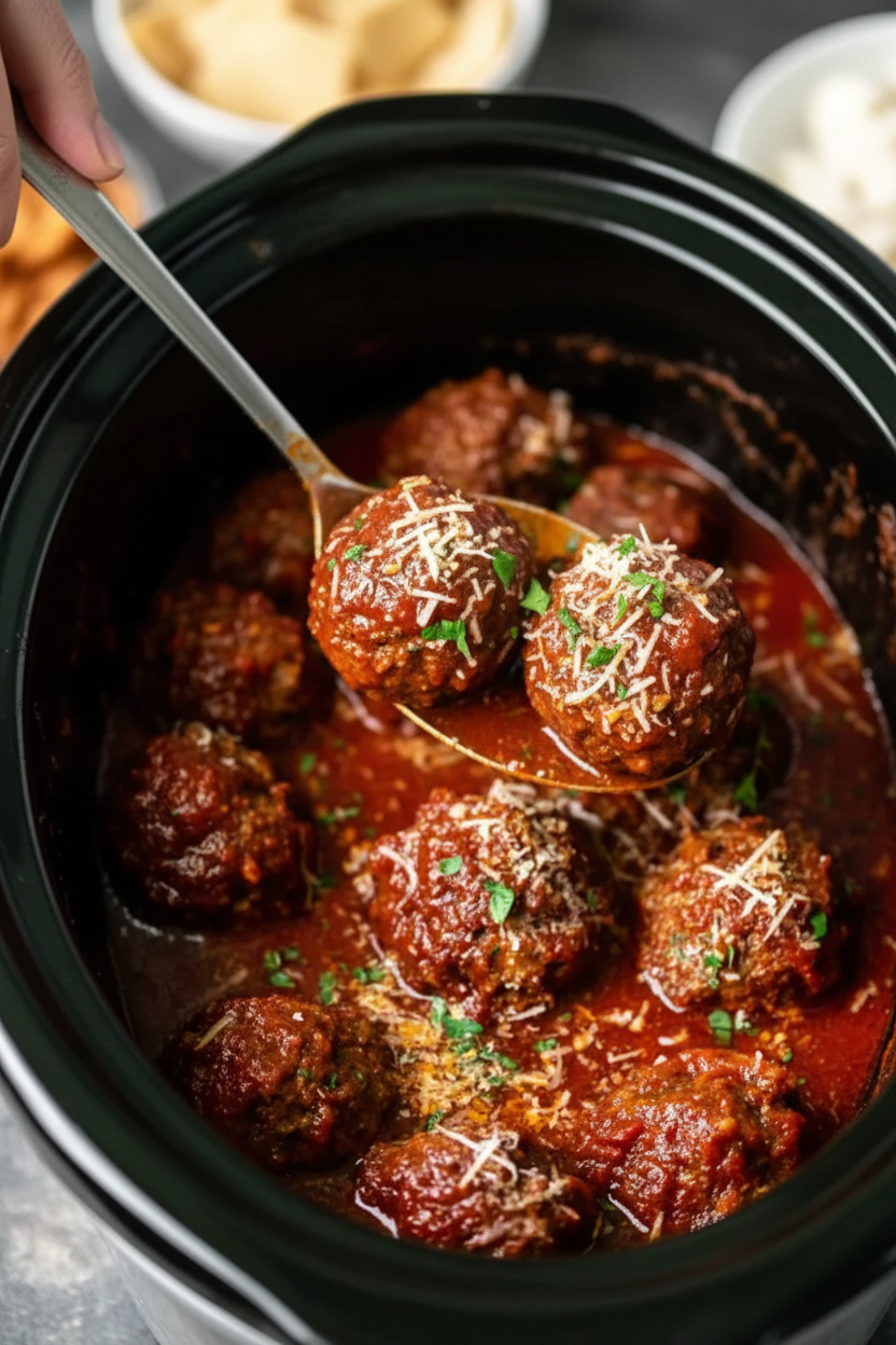 Slow Cooker Meatballs: Easy Party Snack