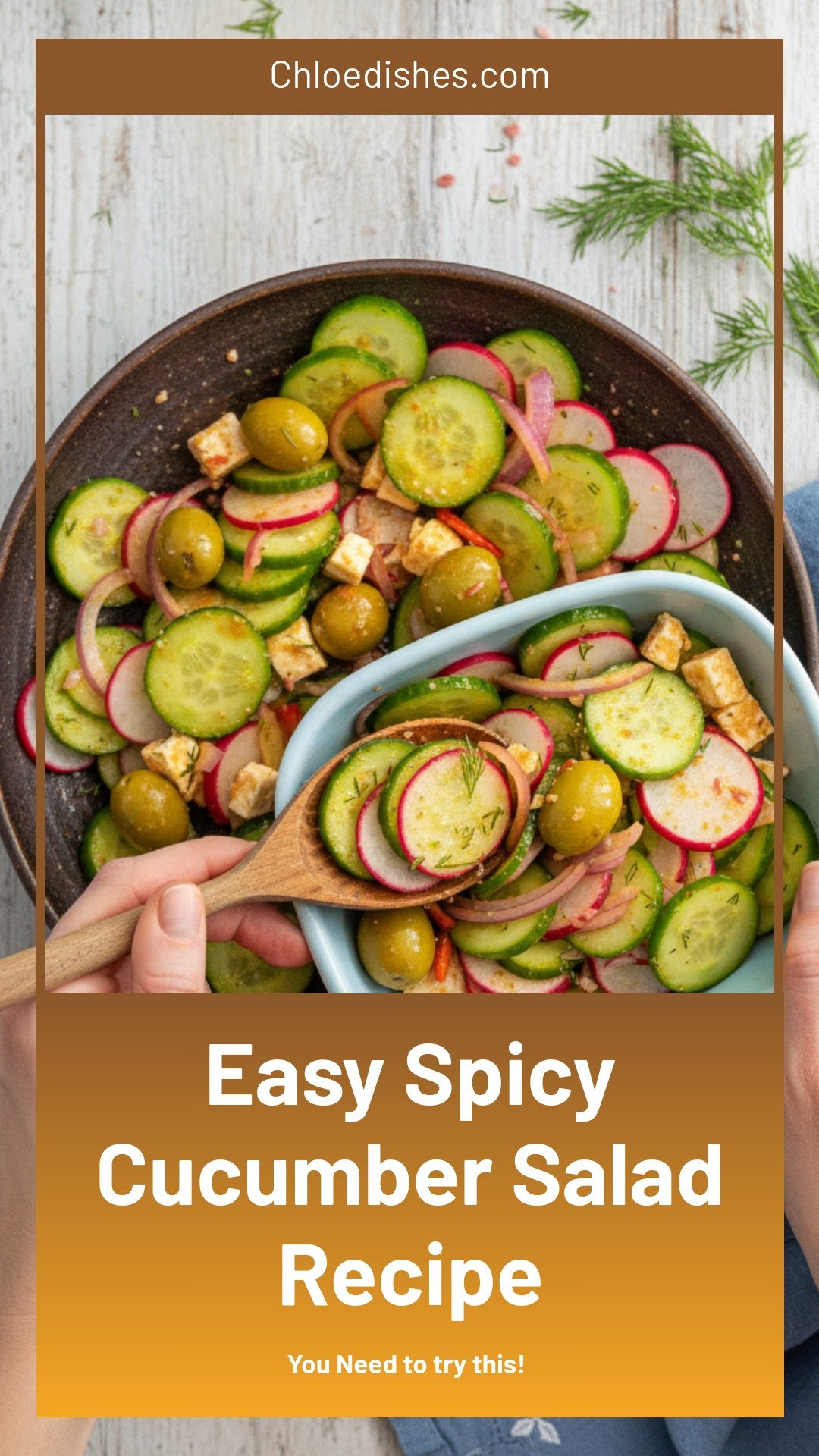 Easy Spicy Cucumber Salad Recipe