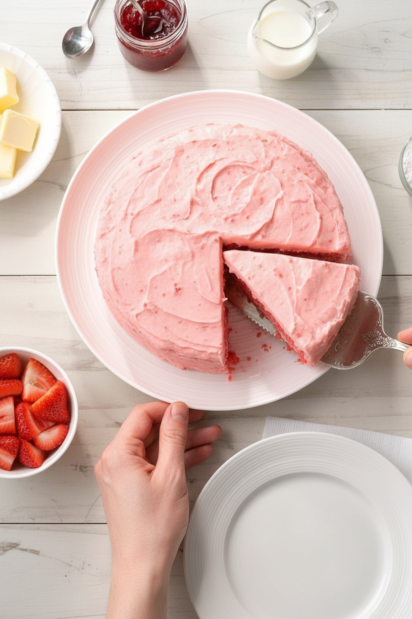 How to Make Strawberry Buttercream Frosting