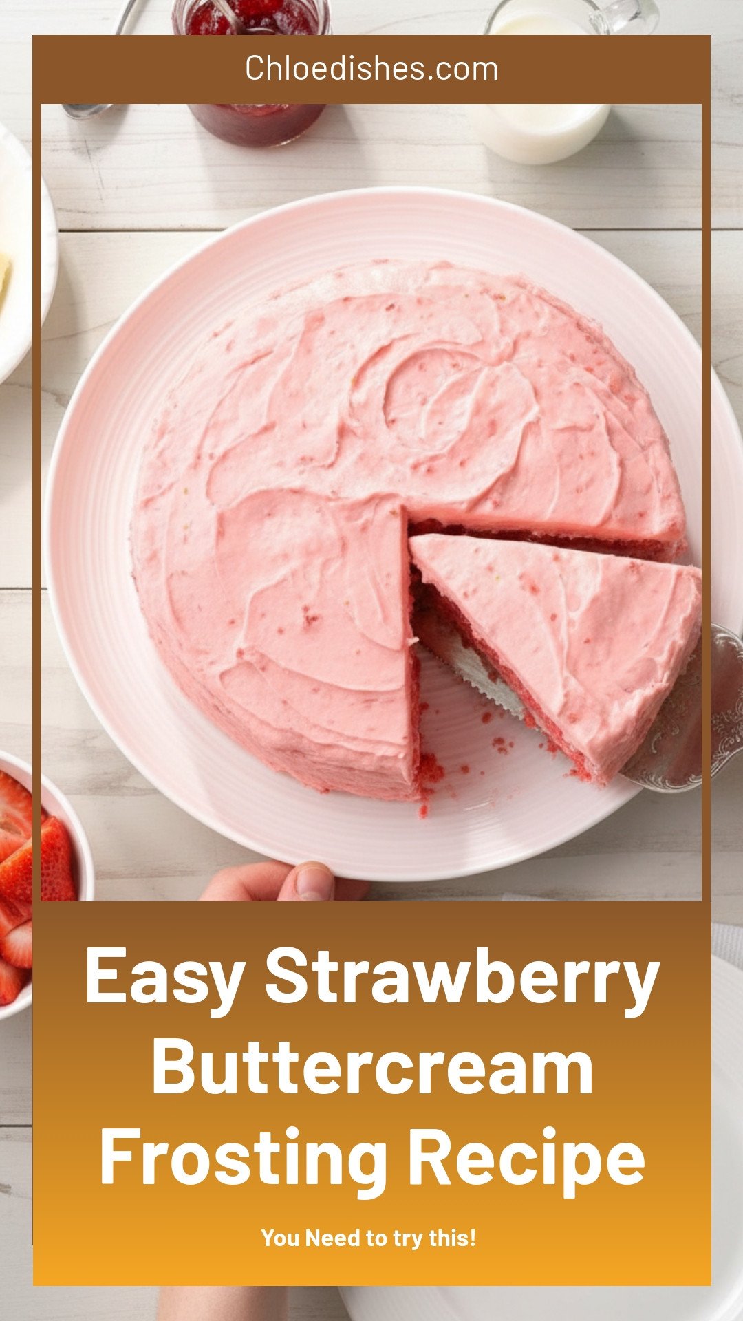 How to Make Strawberry Buttercream Frosting