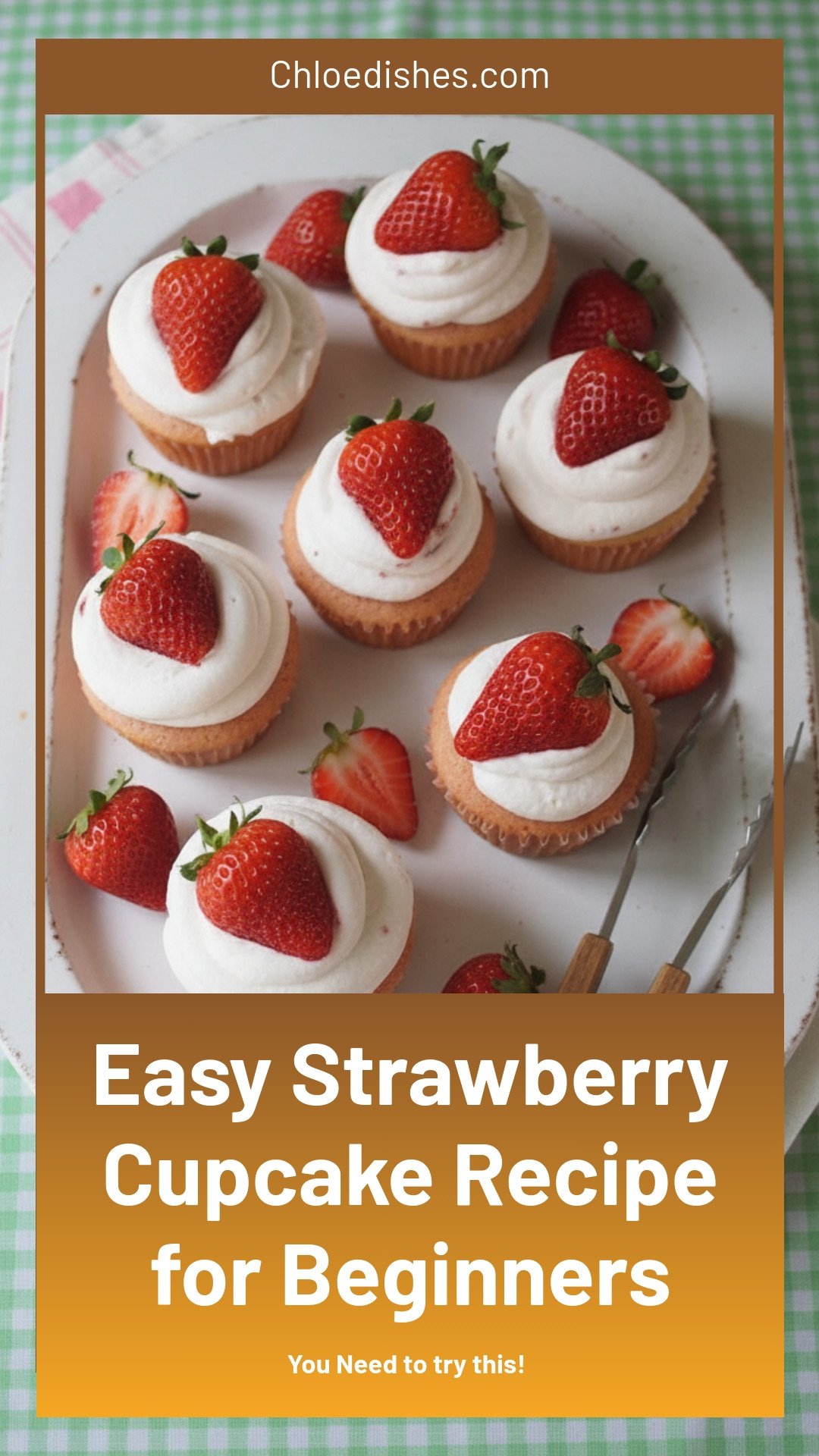 How to Make Strawberry Cupcakes