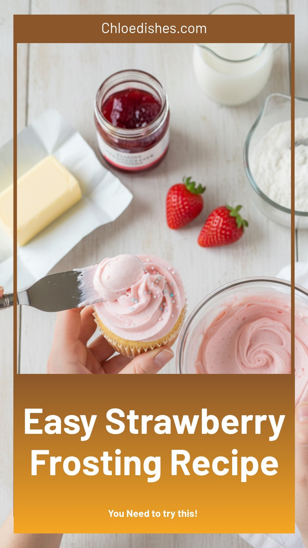 How to Make Easy Strawberry Frosting