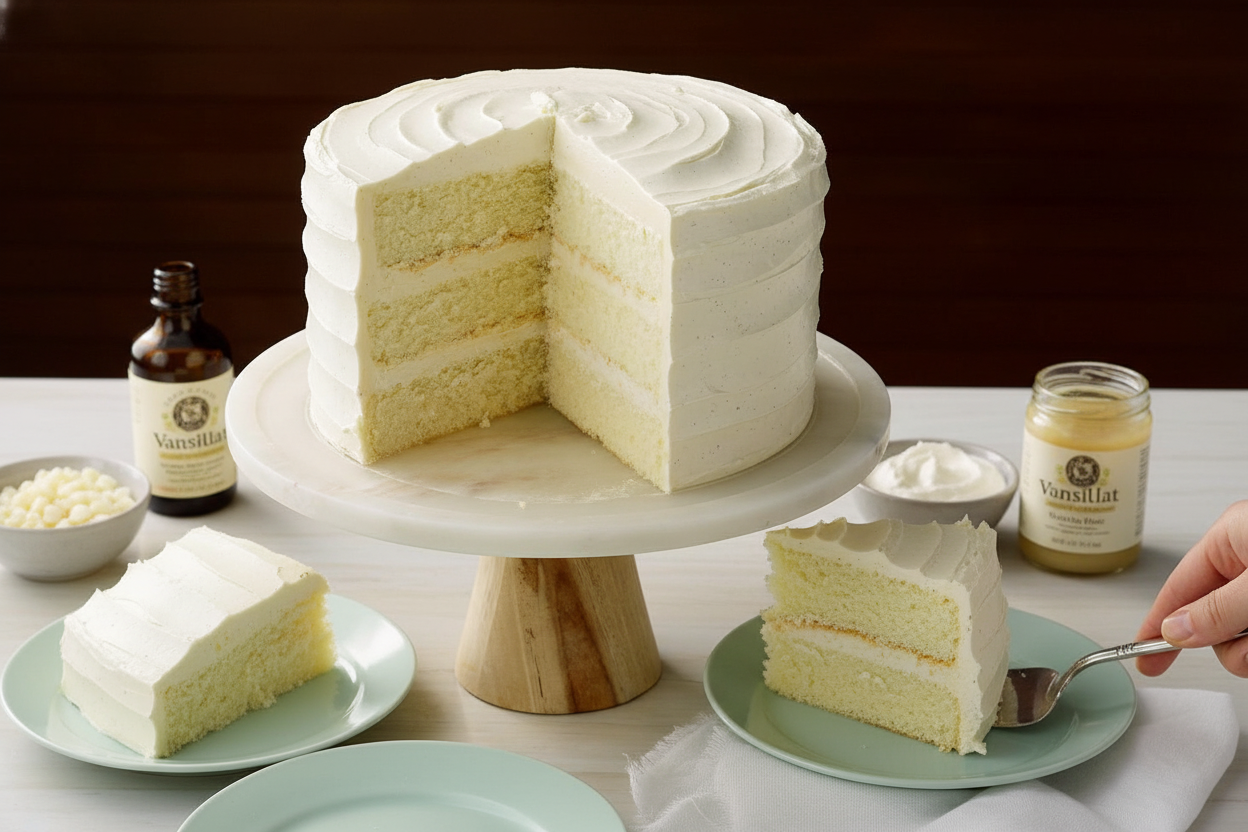 Easy Vanilla Cake Recipe Perfect Every Time