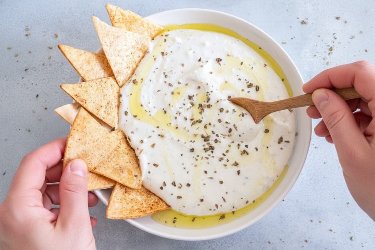 Easy Whipped Feta Dip Recipe Steps