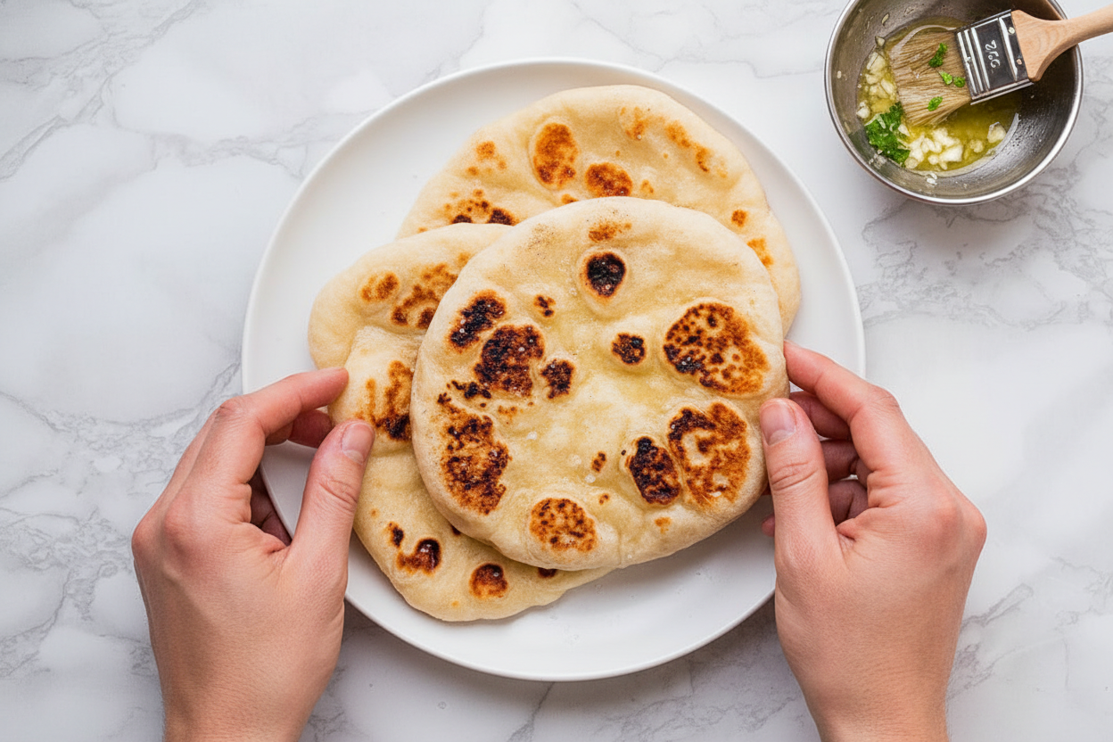 Easy and Delicious Homemade Naan Bread