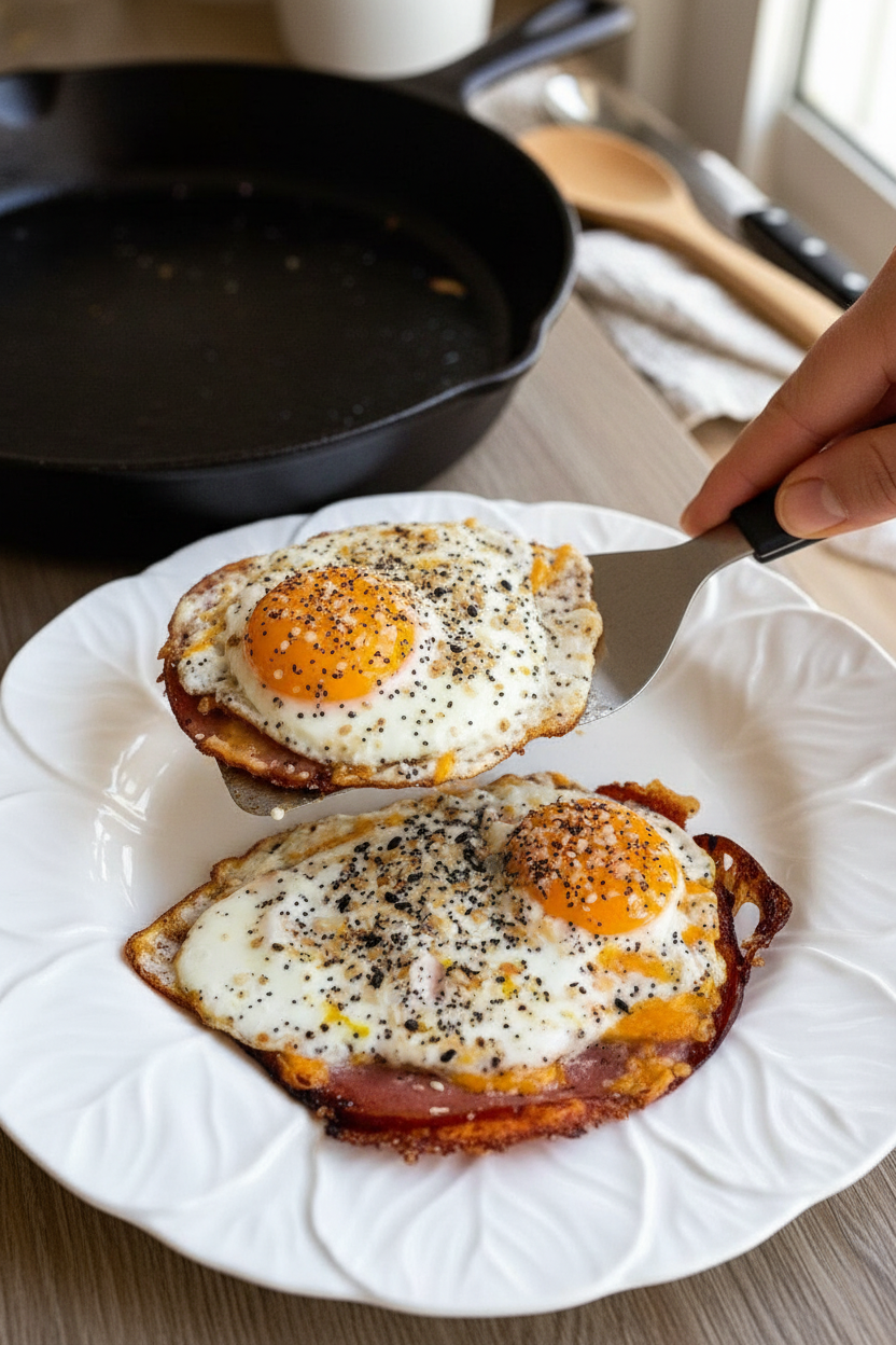 Everything but the Bagel Ham, Egg and Cheese | Caroline Chambers
