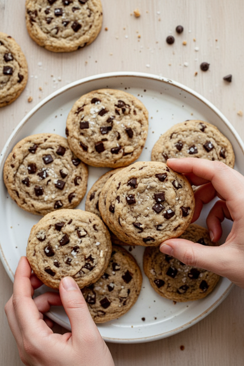 Gluten-Free Banana Chocolate Chip Cookies
