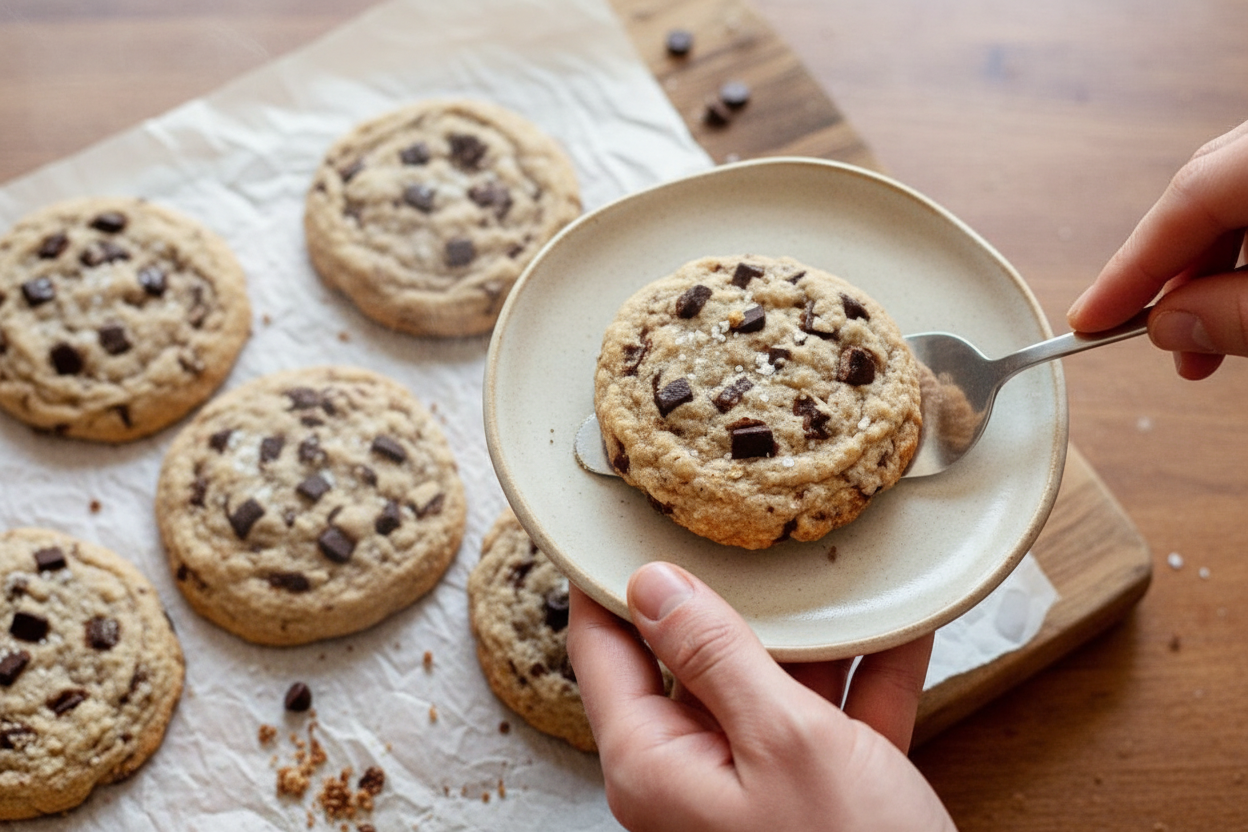 Gluten Free Banana Chocolate Chip Cookies Recipe