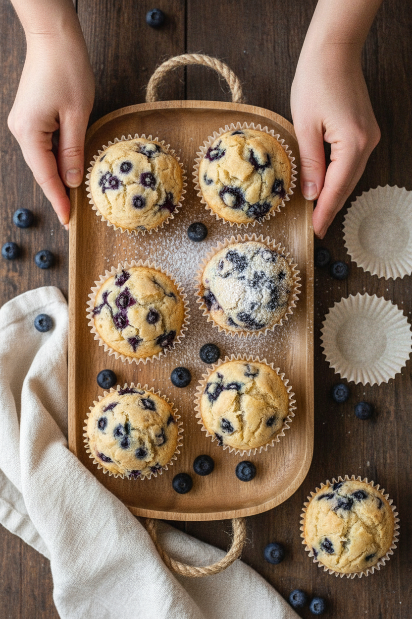 Dairy-Free Blueberry Muffins (Gluten-Free)