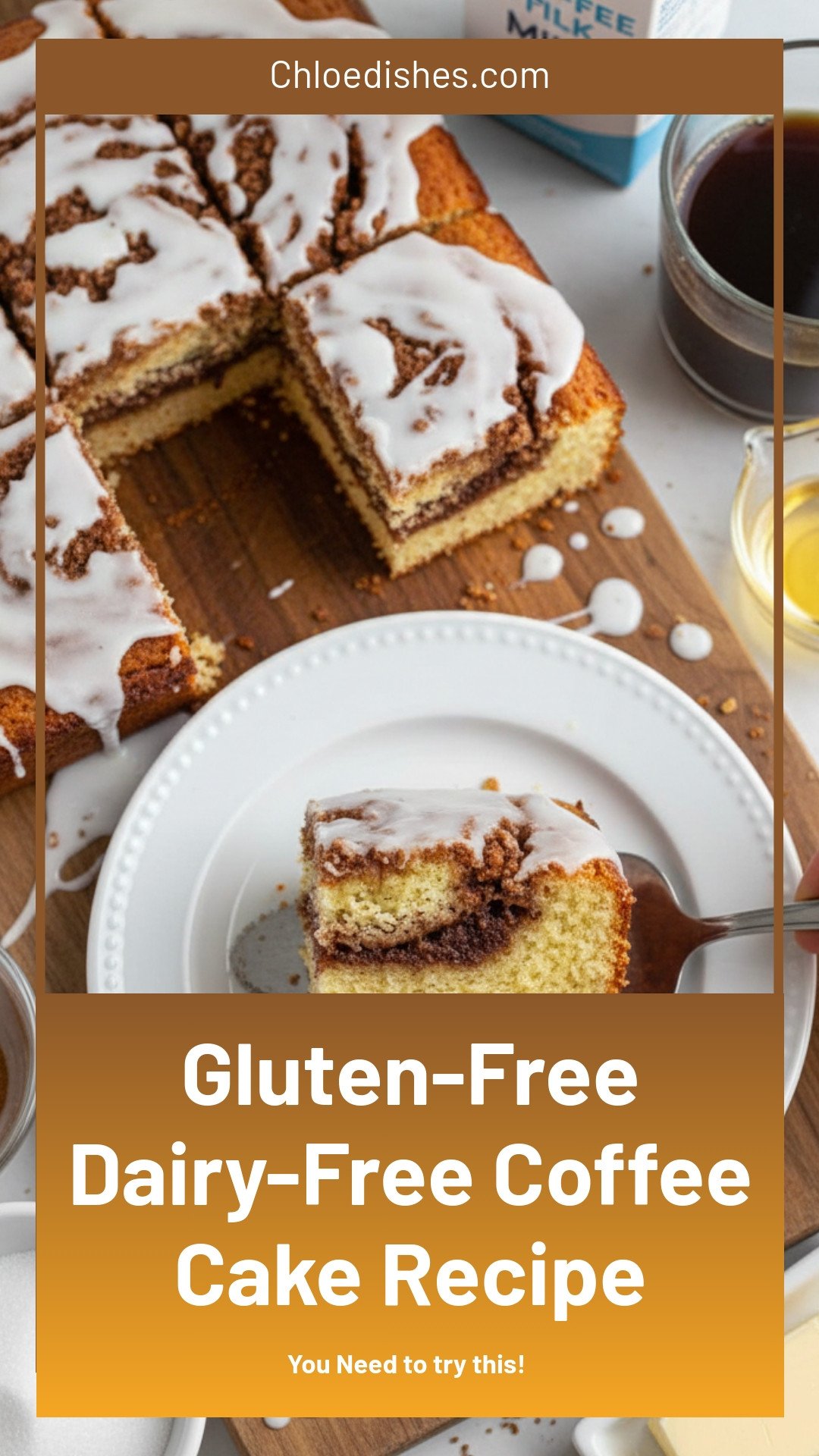 Gluten-Free Coffee Cake (Dairy-Free)