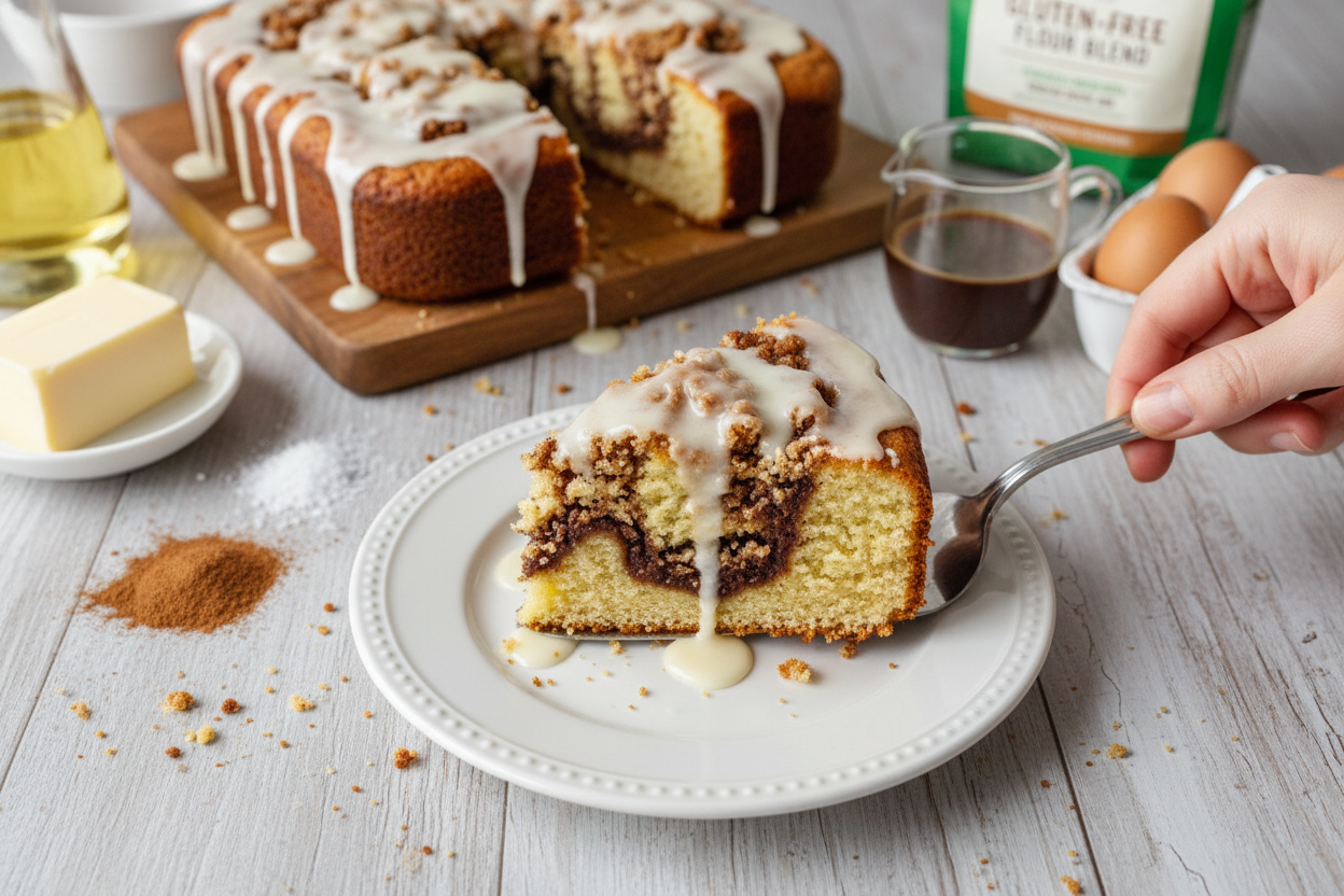 Gluten-Free Dairy-Free Coffee Cake Recipe