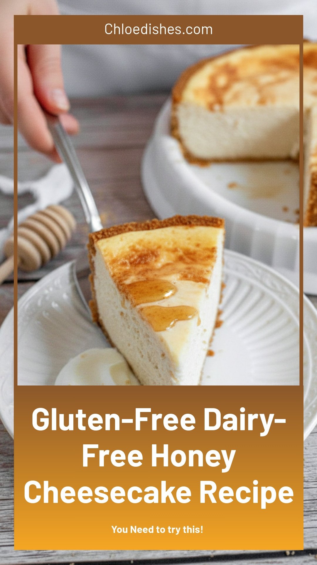 Honey Cheesecake (GF & DF Option)