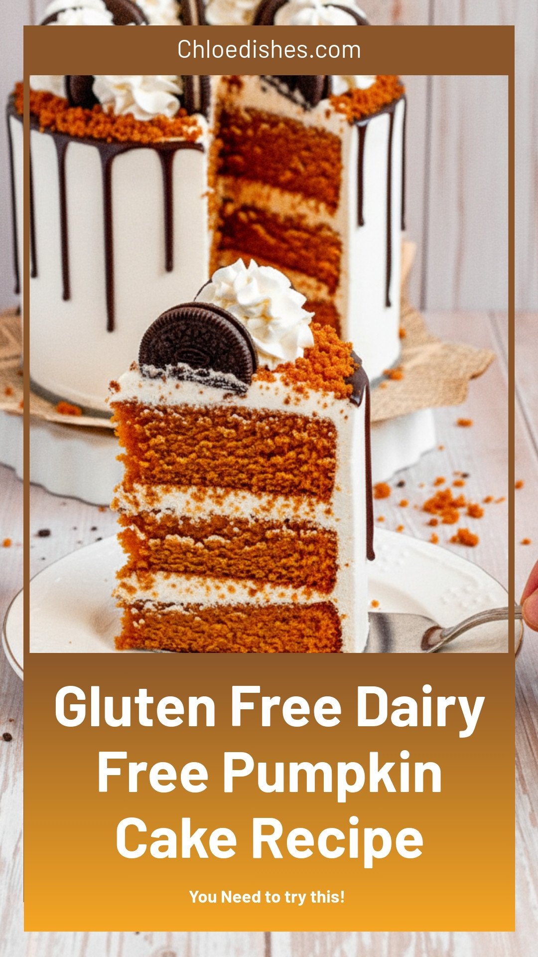 Gluten-Free Pumpkin Cake (Dairy-Free)