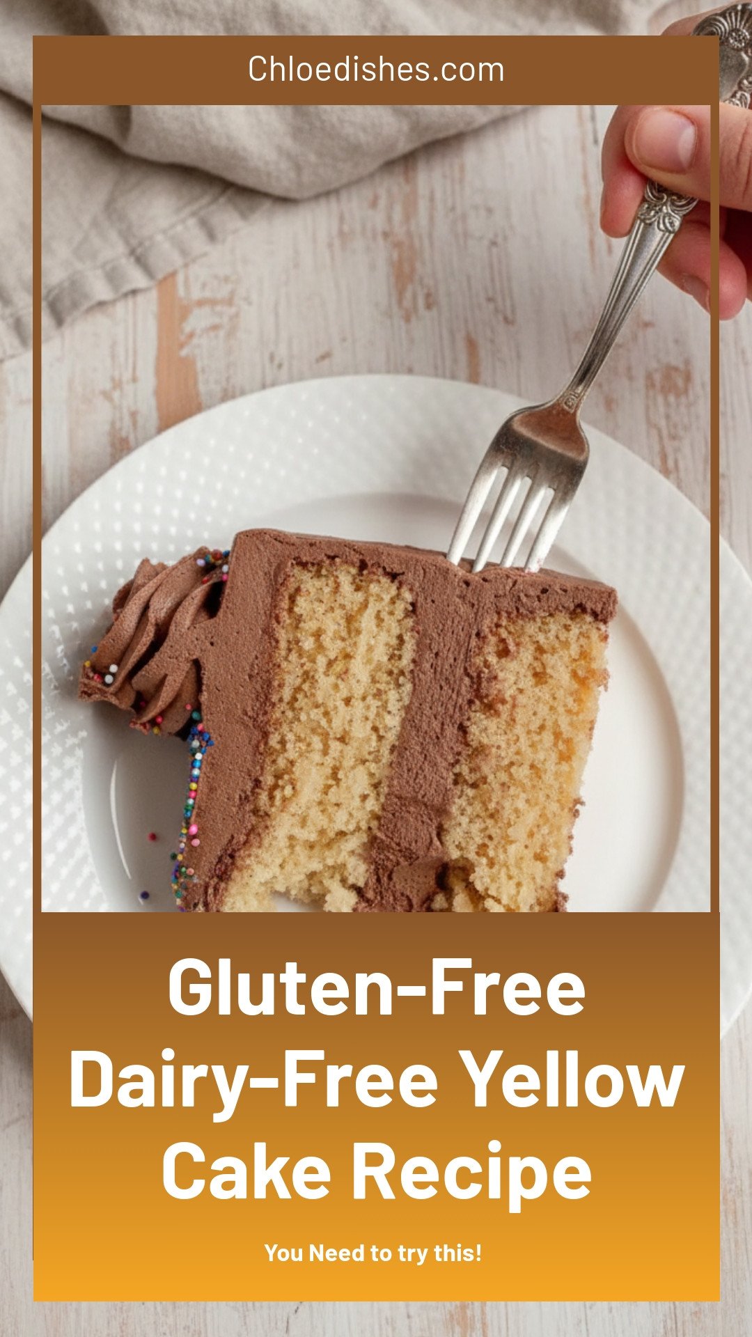 Gluten-Free Yellow Cake (Dairy-Free)