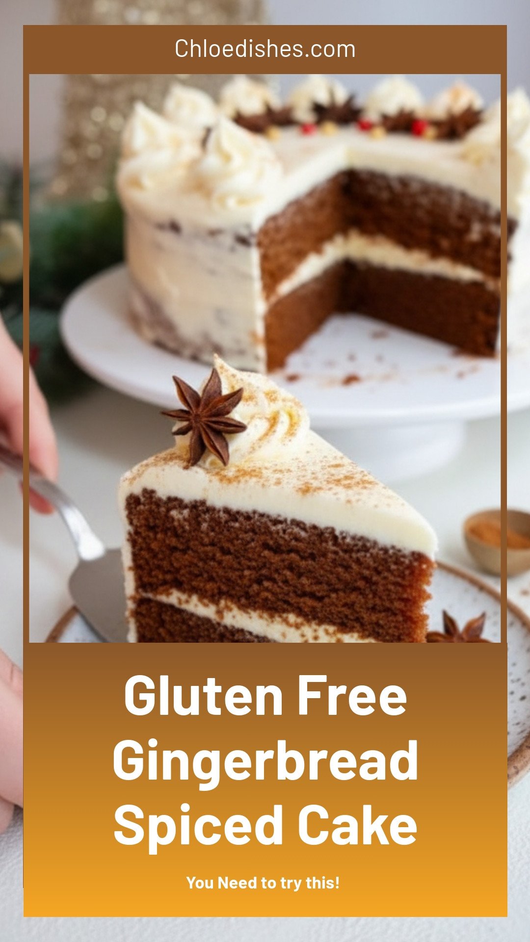 Gingerbread Gluten Free Spiced Cake
