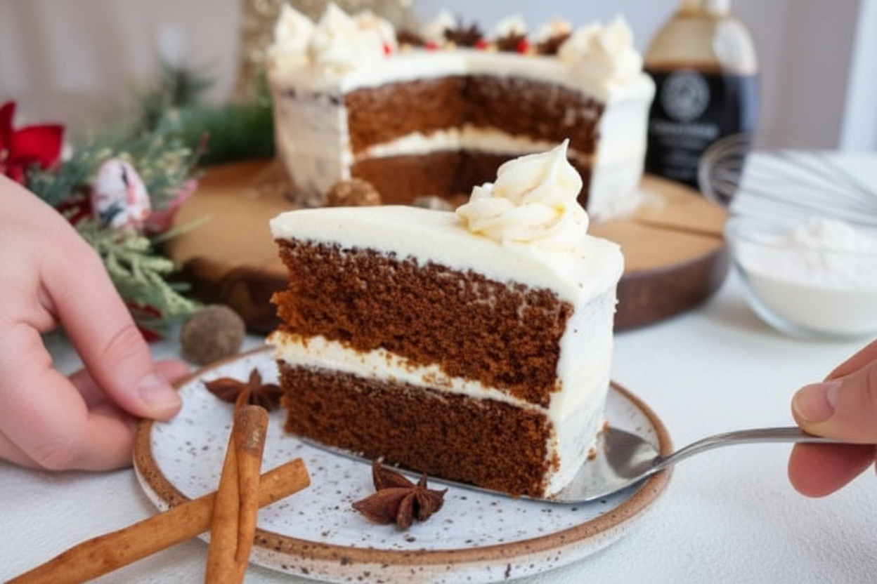Gluten Free Gingerbread Spiced Cake Recipe