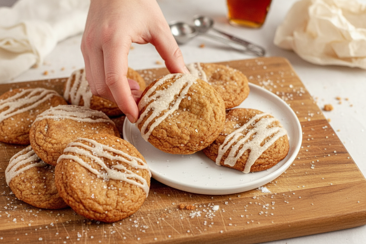 Gluten-Free Maple Brown Sugar Cookies Dairy-Free Option