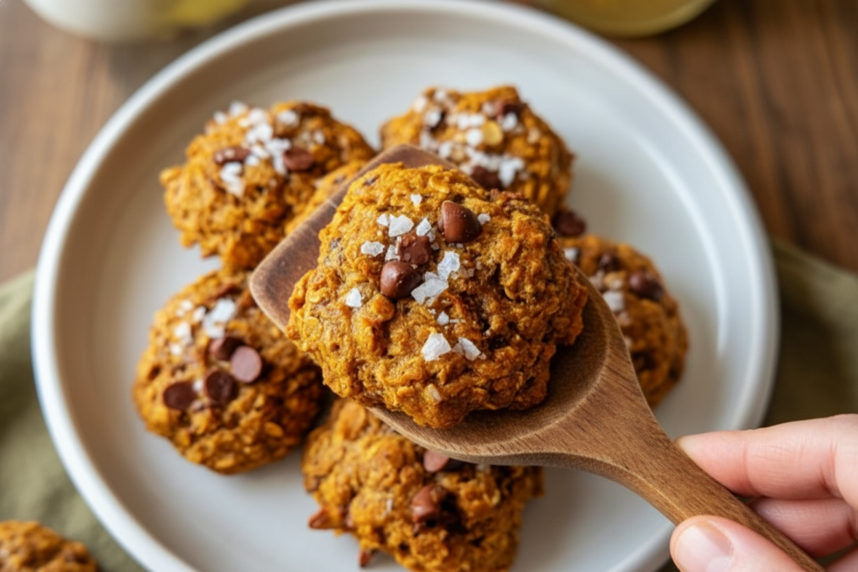Gluten Free Pumpkin Oatmeal Cookie Recipe