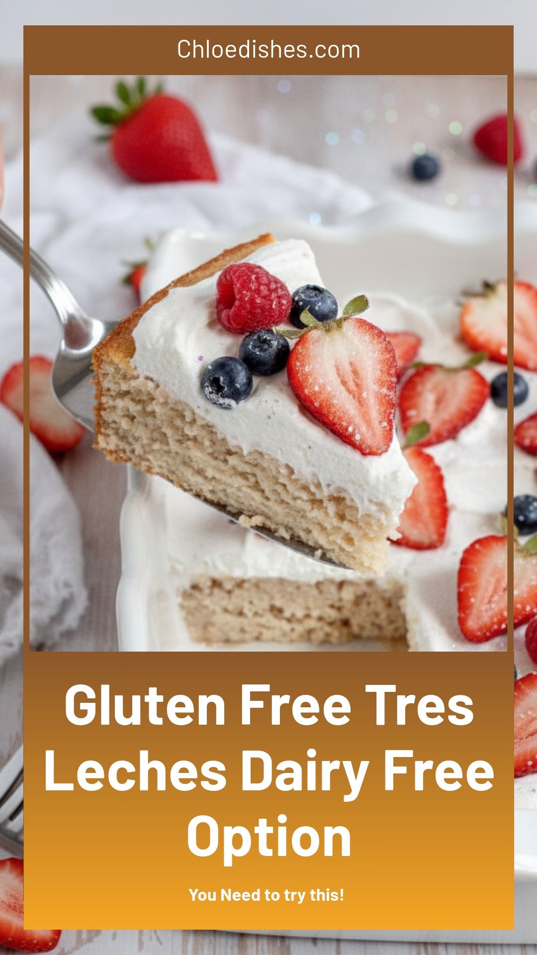 Gluten-Free Tres Leches (Dairy-Free Option)
