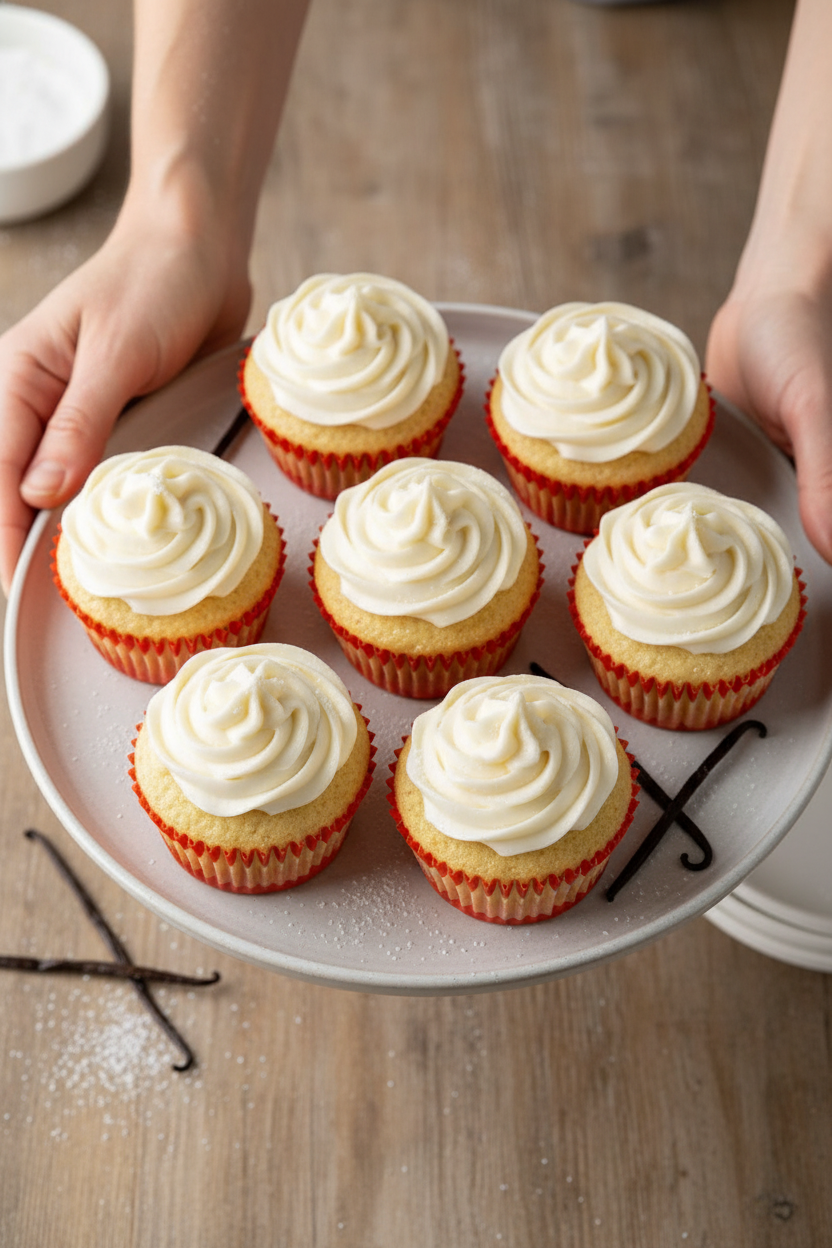 Gluten-Free Vanilla Cupcakes