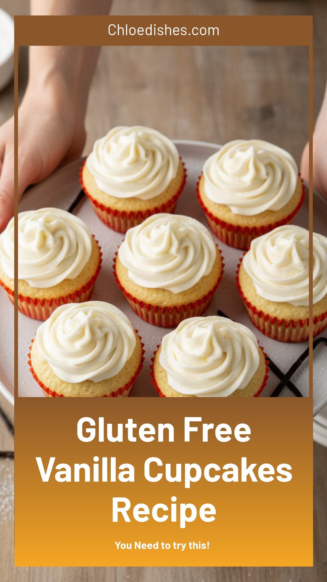 Gluten-Free Vanilla Cupcakes