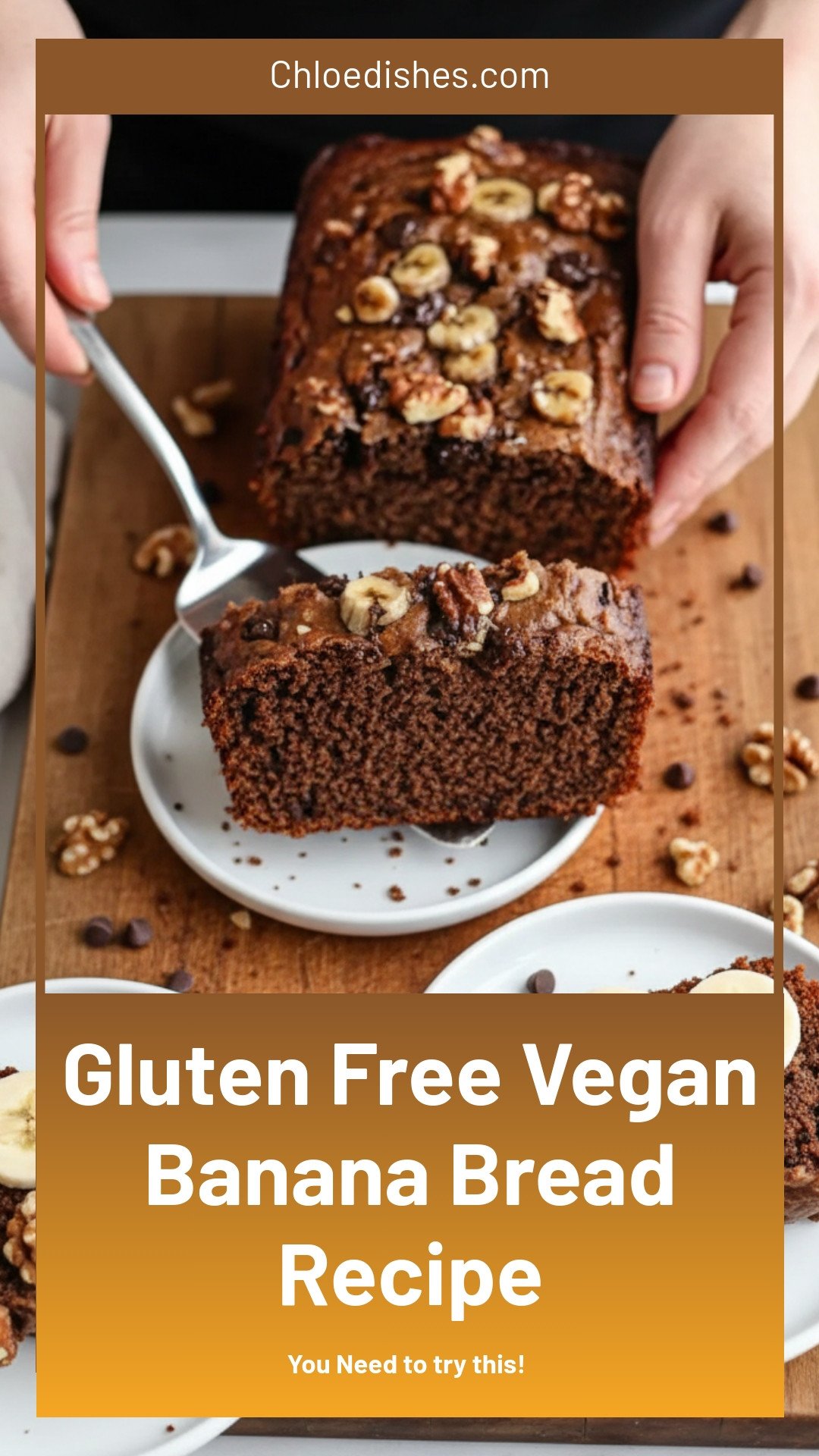 Vegan Banana Bread (Gluten-Free)