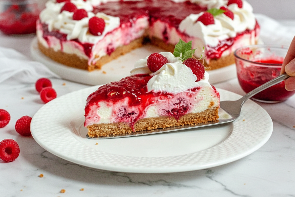 Gluten-Free Vegan Raspberry Cheesecake Recipe