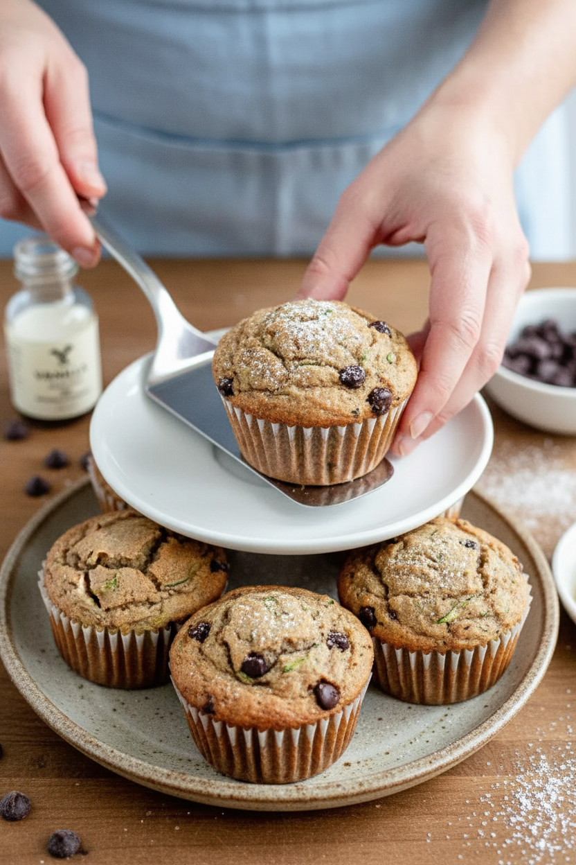 Gluten-Free Zucchini Muffins (Dairy-Free Option)