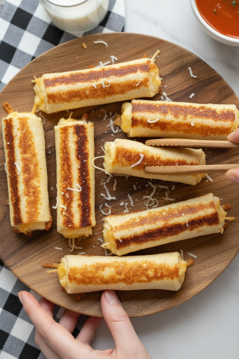How to Make Grilled Cheese Roll-Ups, the Lunch That’s Everything You’ve Ever Wanted