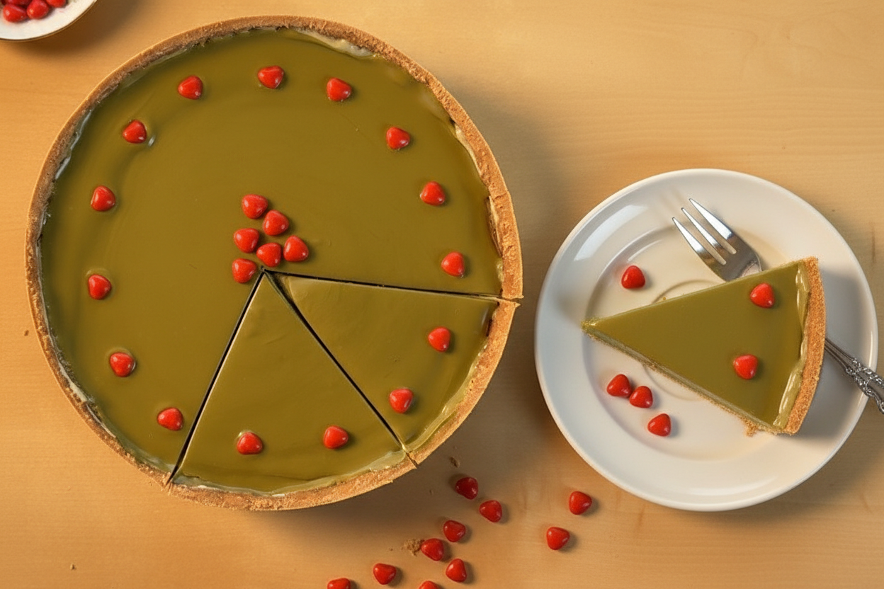 Grinch No Bake Christmas Cheesecake Recipe
