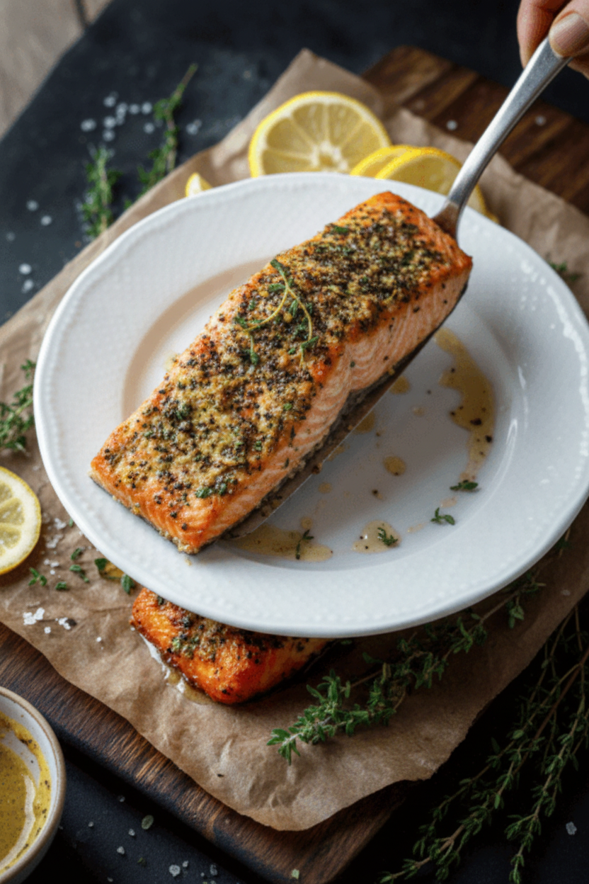 Baked Salmon Fillets Dijon: A Healthy & Flavorful Recipe