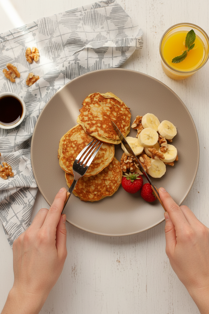 How to Make Healthy Banana Pancakes