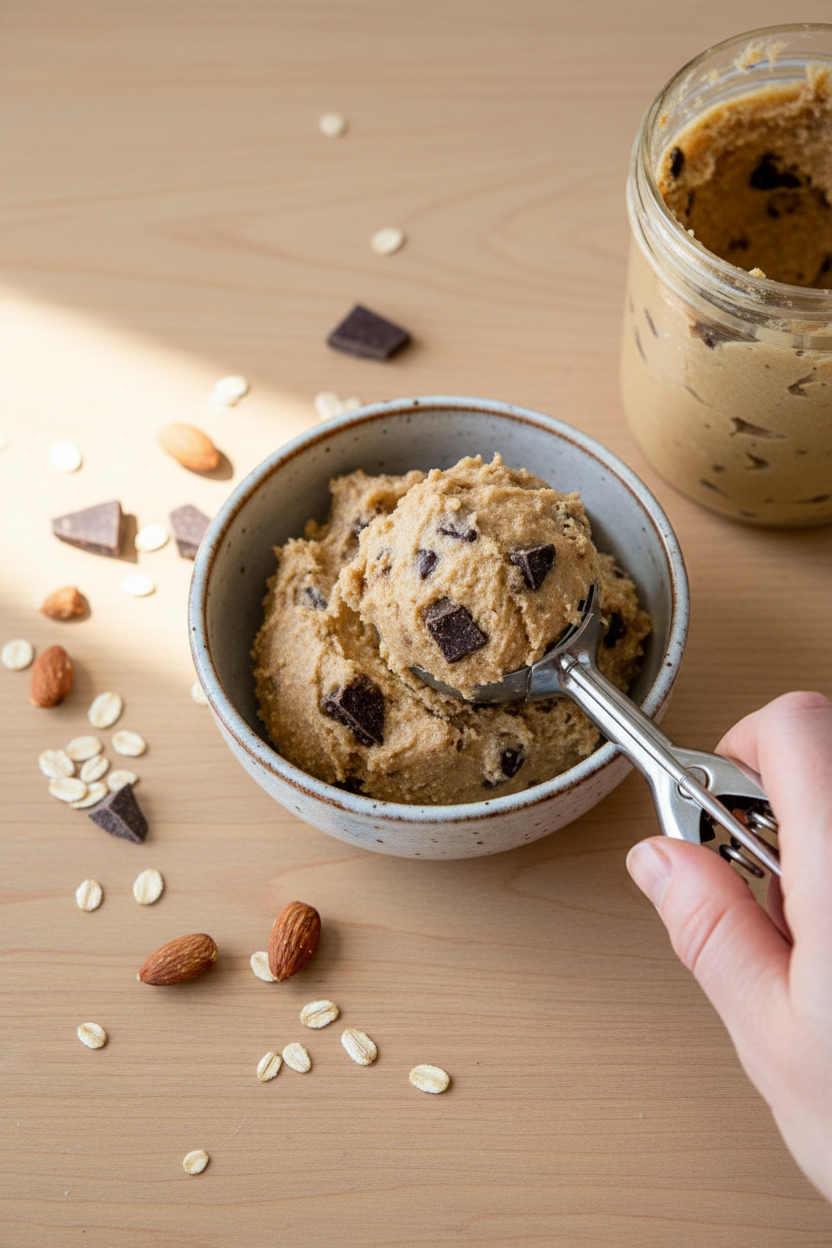 Healthy-ish Edible Cookie Dough | Caroline Chambers
