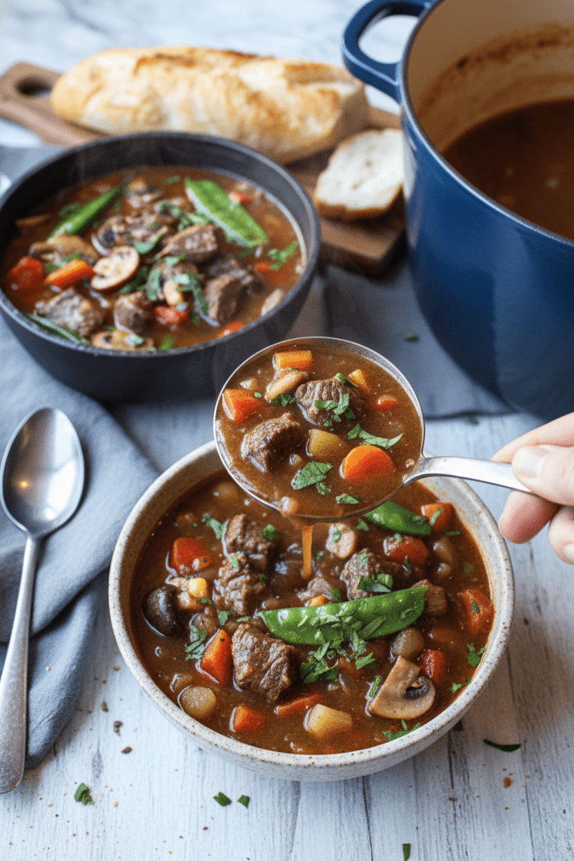 Hearty Beef and Vegetable Soup Recipe