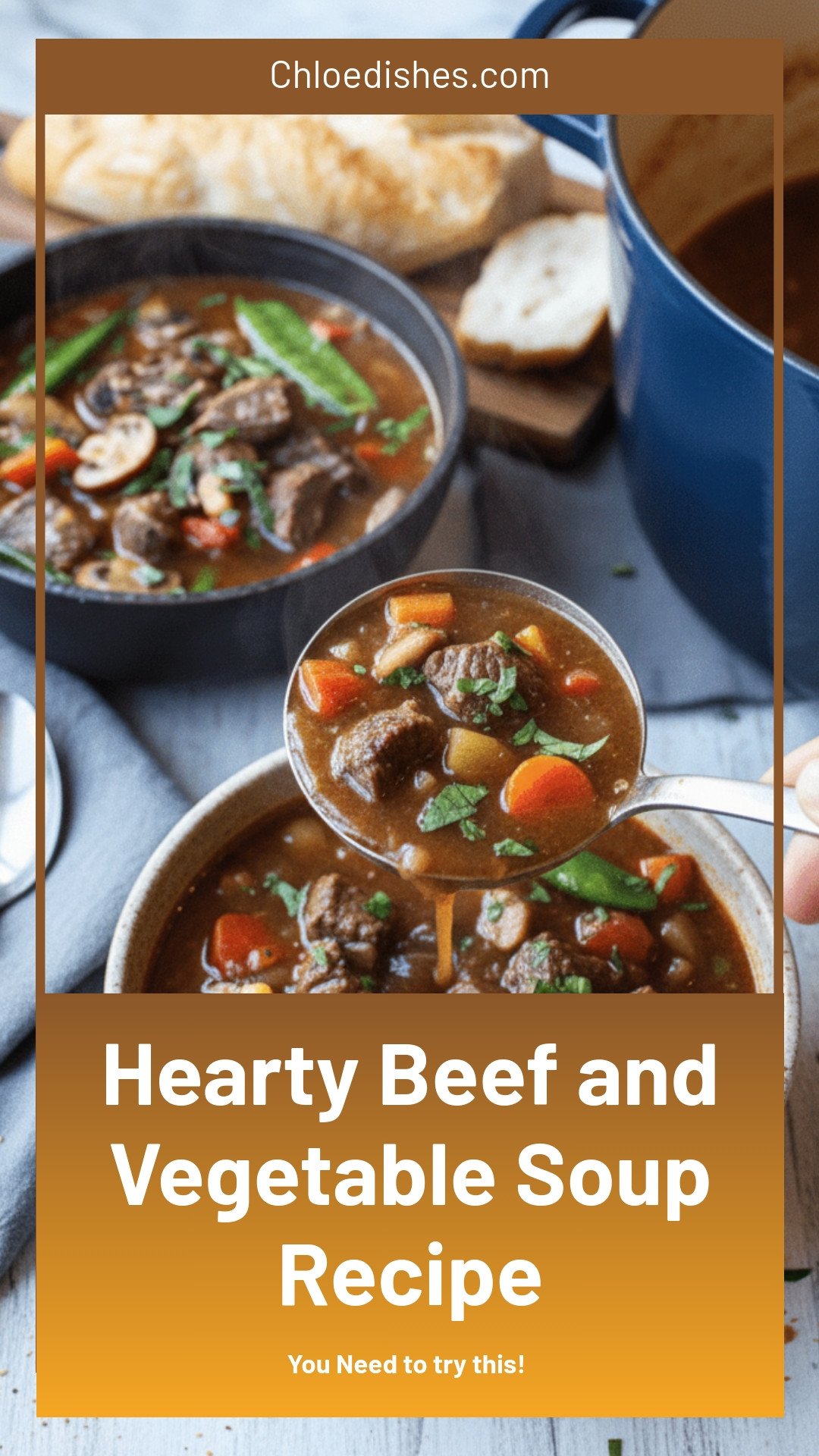 Hearty Beef and Vegetable Soup Recipe