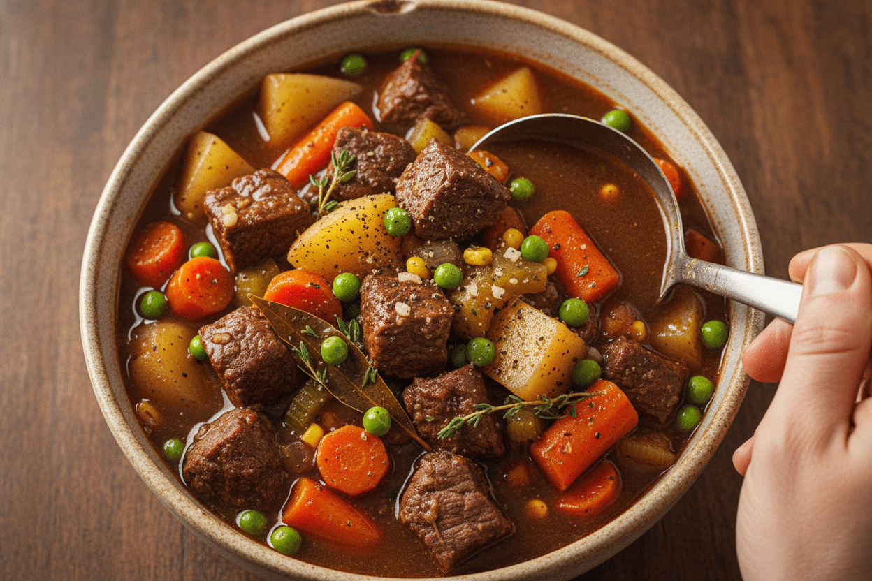 Hearty Crockpot Beef Stew Comfort Food