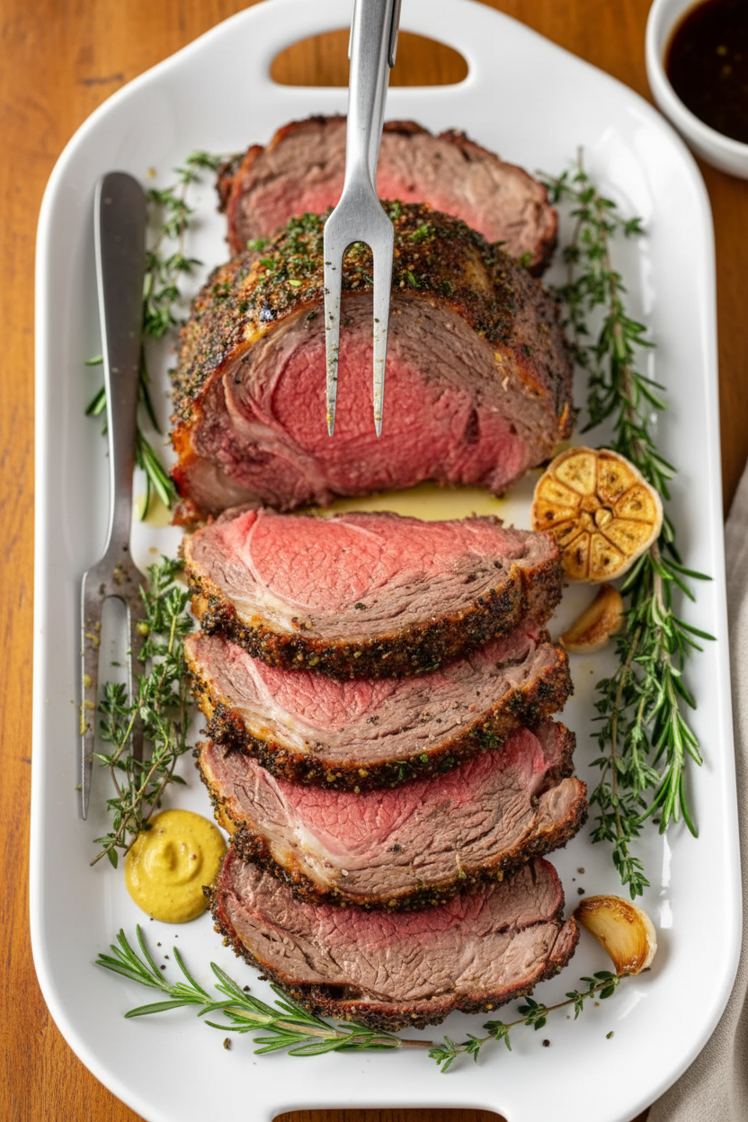 Herb-Crusted Prime Rib Roast