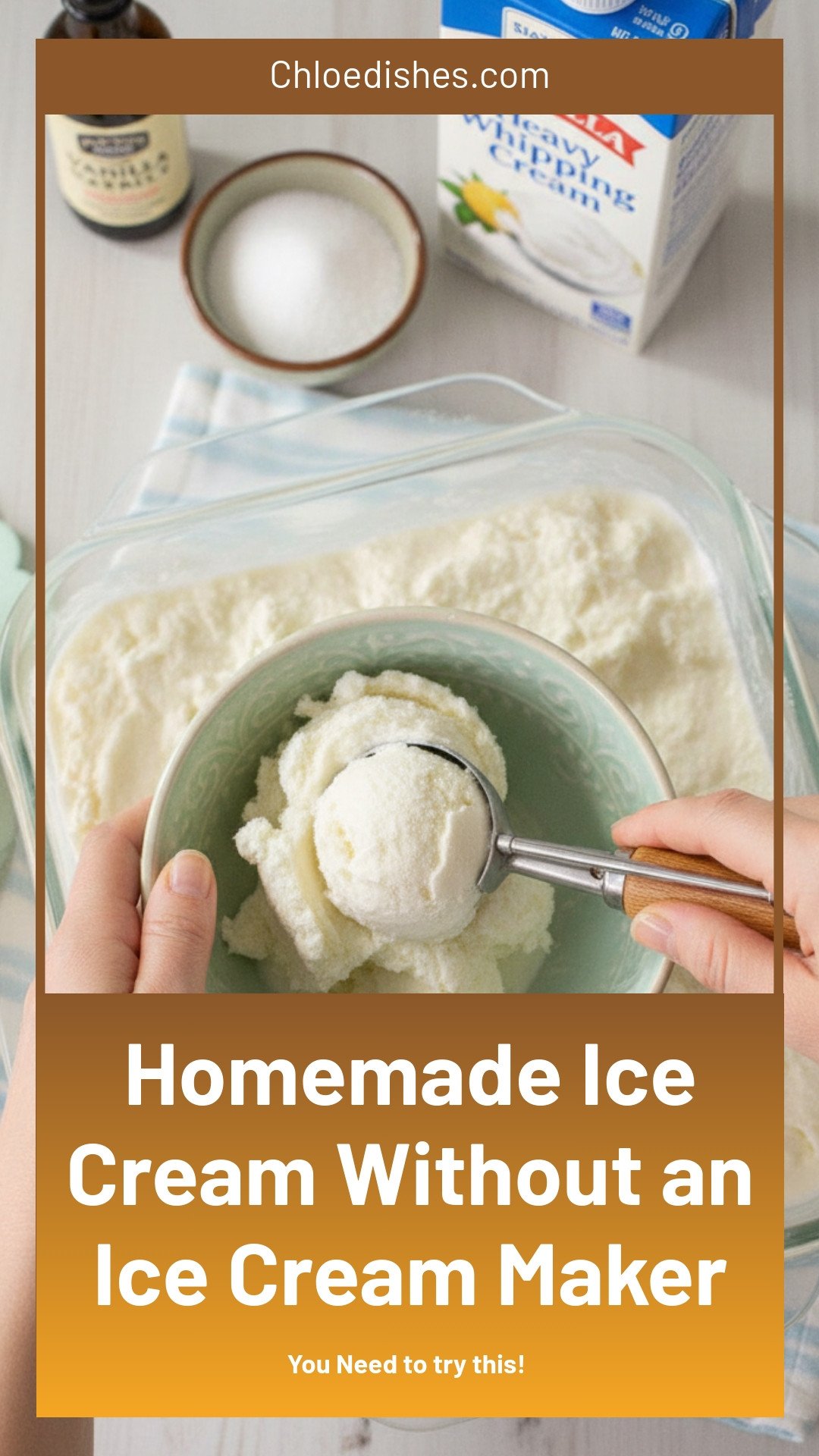 How to Make Homemade Ice Cream Without an Ice Cream Maker