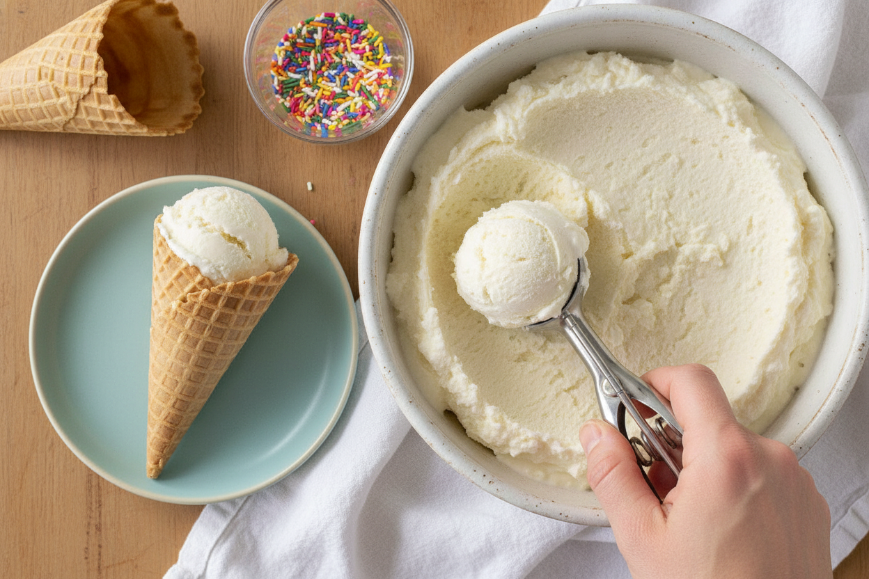 Homemade Ice Cream Without an Ice Cream Maker
