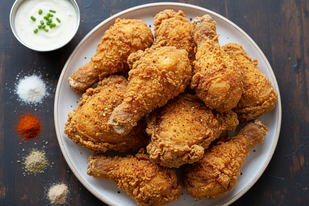Homemade KFC Chicken Crispy Recipe