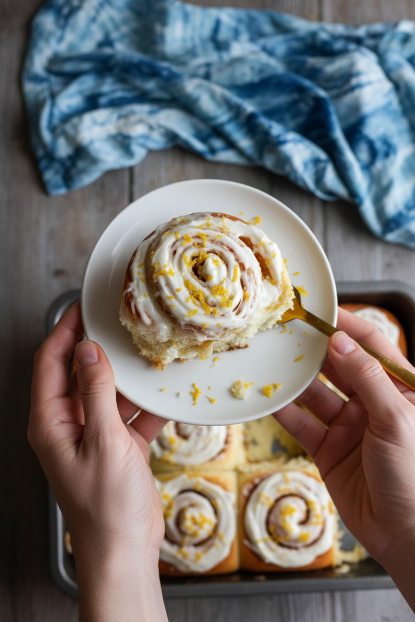 Homemade Orange Sweet Rolls Recipe