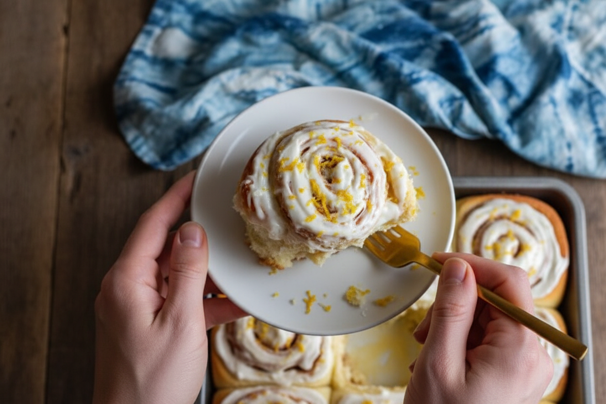 Homemade Orange Sweet Rolls Recipe