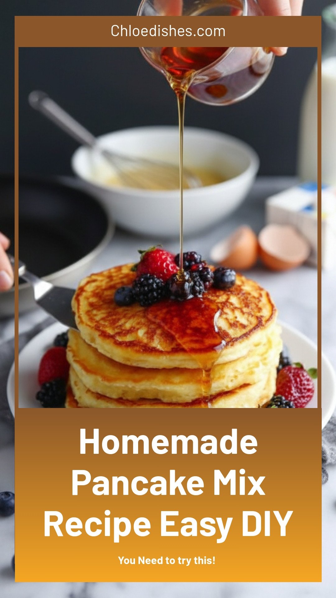 Homemade Pancake Mix Recipe