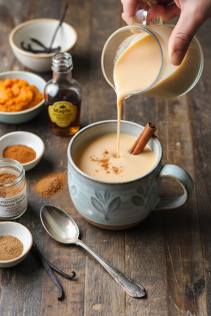 How to Make Pumpkin Spice Creamer